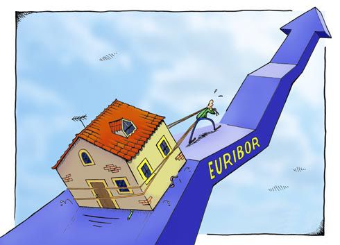 The euribor rises to -0.179% but still lowers mortgages